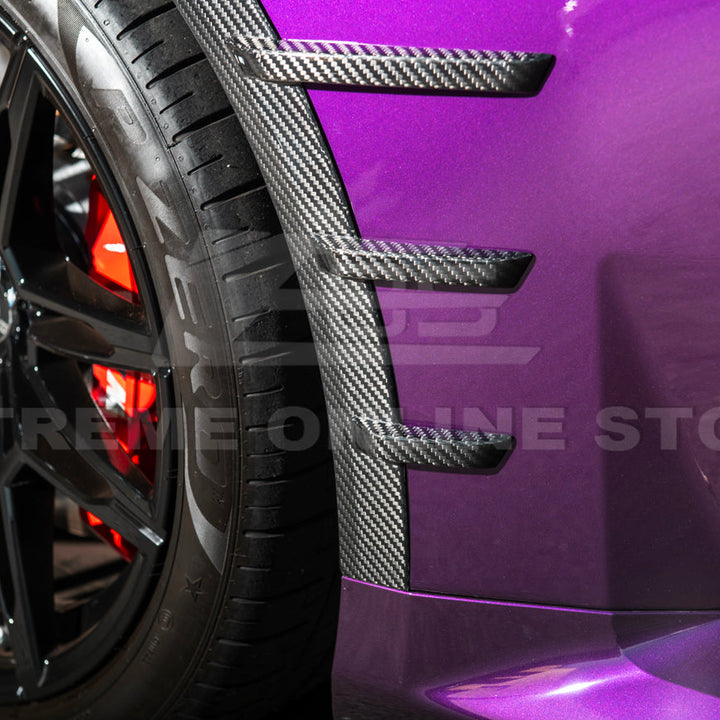 2023-Up BMW G87 M2 DRY CARBON FIBER Add-On Fender Wheel Arch Trim Cover