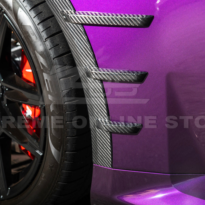 2023-Up BMW G87 M2 DRY CARBON FIBER Add-On Fender Wheel Arch Trim Cover