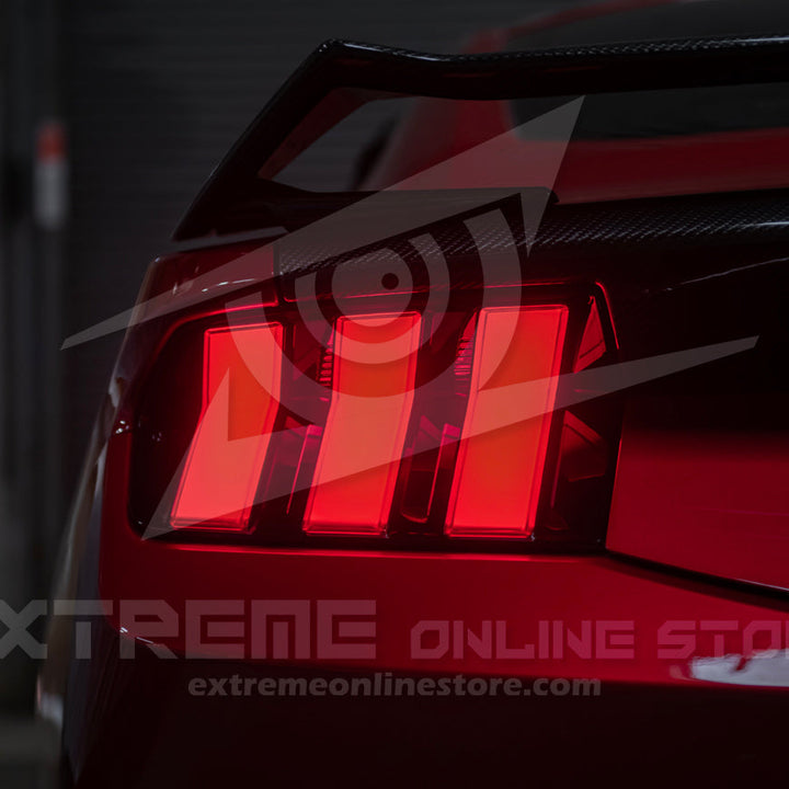 2024-Up Ford Mustang S650 EURO Sequential Signal LED Clear Rear Taillights