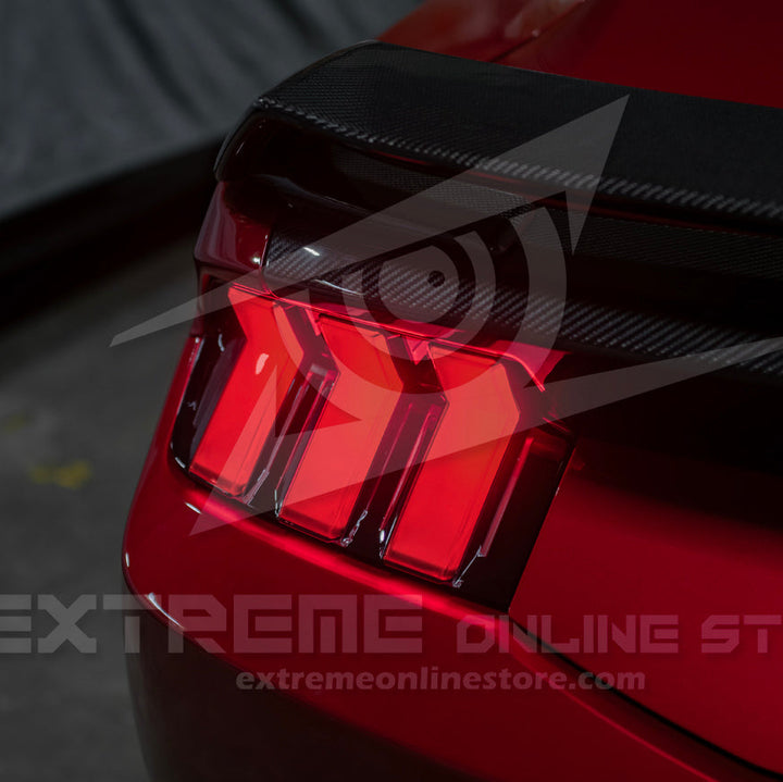2024-Up Ford Mustang S650 EURO Sequential Signal LED Clear Rear Taillights