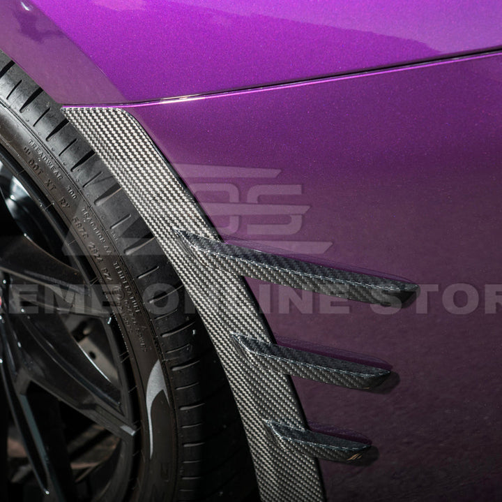 2023-Up BMW G87 M2 DRY CARBON FIBER Add-On Fender Wheel Arch Trim Cover