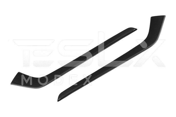 2020-23 Tesla Model 3 &amp; 20-25Y Carbon Fiber Interior Center Console Shift Sides