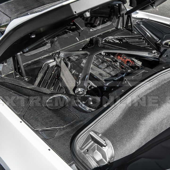 Chevrolet Corvette C8 Coupe Engine Bay Panel &amp; Corner Vent Cover