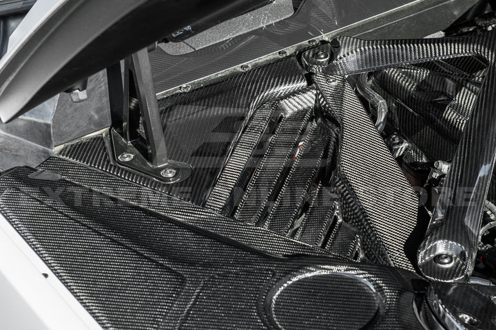 Corvette C8 Coupe Engine Cover W/ Bay Panel Insert