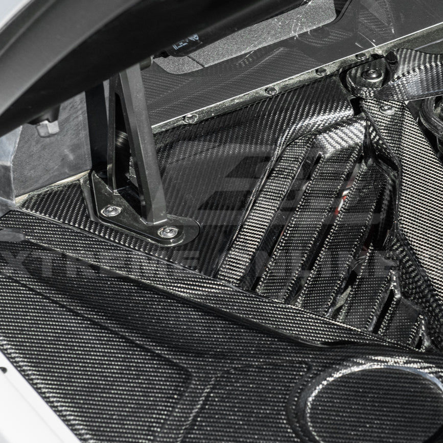 Chevrolet Corvette C8 Coupe Engine Bay Panel &amp; Corner Vent Cover