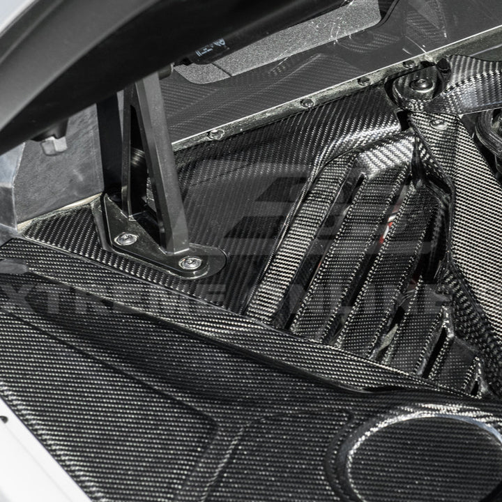Chevrolet Corvette C8 Coupe Engine Bay Panel &amp; Corner Vent Cover