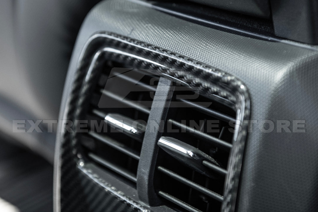 2021+ Ford Mustang Mach-E DRY Carbon Fiber Rear AC Panel Cover