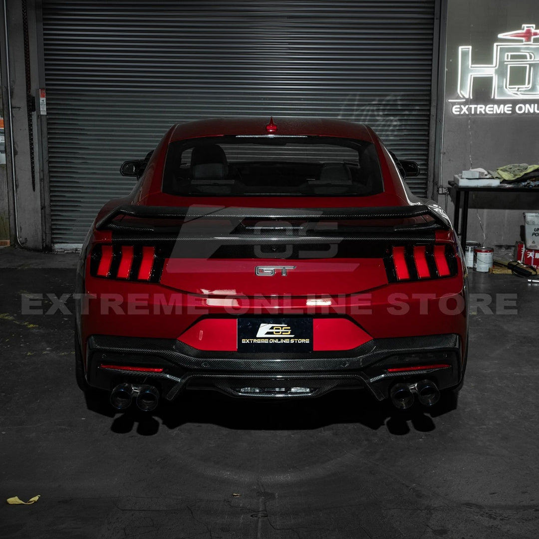 2024-Up Ford Mustang S650 EURO Sequential Signal LED Clear Rear Taillights