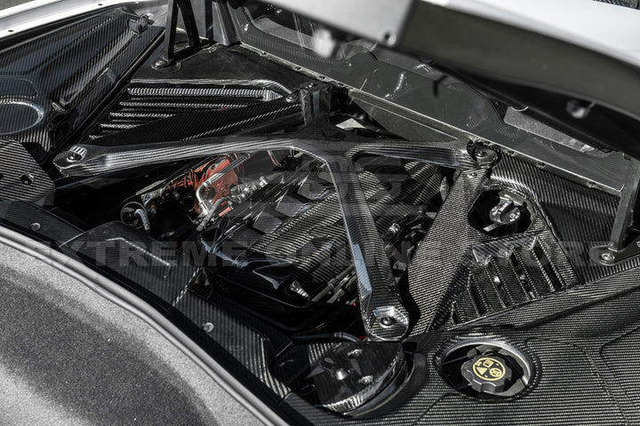 Corvette C8 Coupe Engine Cover W/ Bay Panel Insert