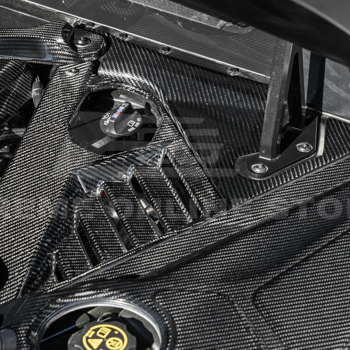 Chevrolet Corvette C8 Coupe Engine Bay Panel &amp; Corner Vent Cover
