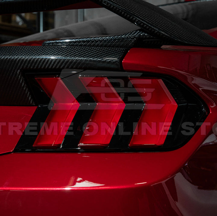 2024-Up Ford Mustang S650 EURO Sequential Signal LED Clear Rear Taillights