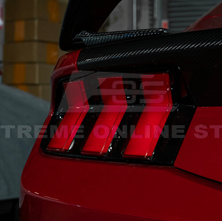 2024-Up Ford Mustang S650 EURO Sequential Signal LED Clear Rear Taillights