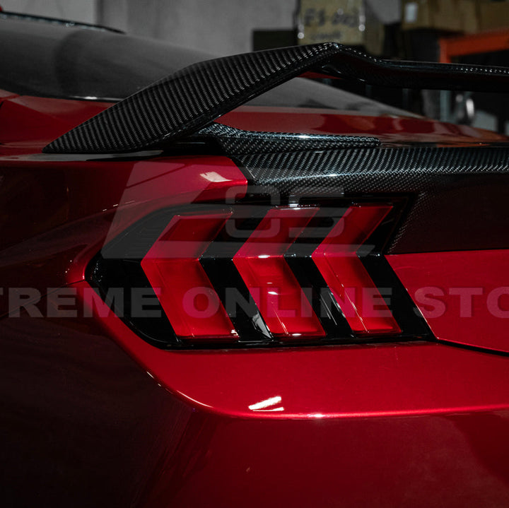 2024-Up Ford Mustang S650 EURO Sequential Signal LED Clear Rear Taillights