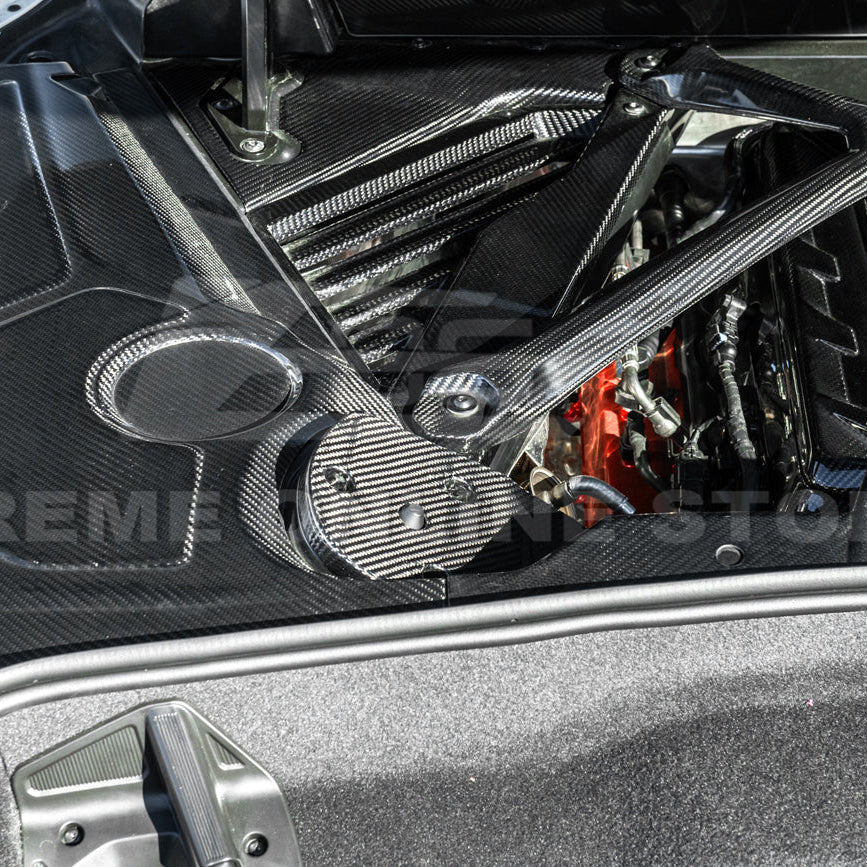 Chevrolet Corvette C8 Coupe Engine Bay Panel &amp; Corner Vent Cover