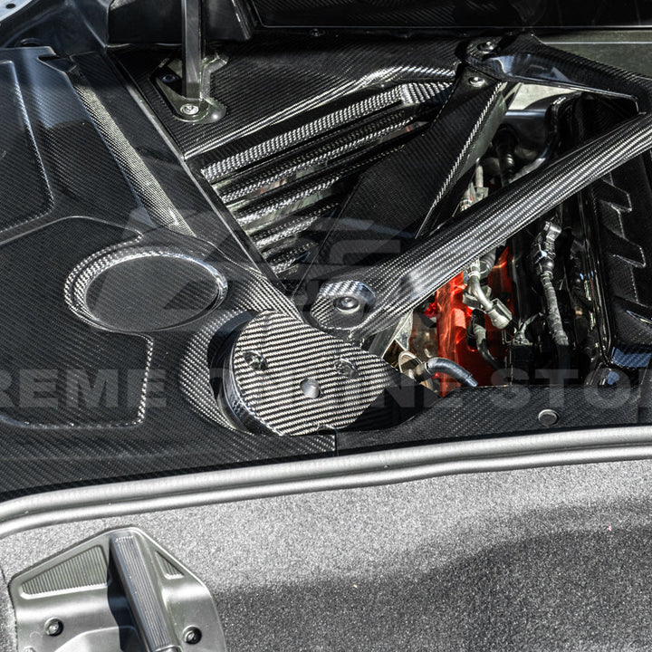 Chevrolet Corvette C8 Coupe Engine Bay Panel &amp; Corner Vent Cover