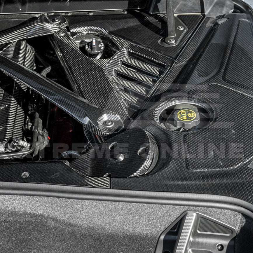 Chevrolet Corvette C8 Coupe Engine Bay Panel &amp; Corner Vent Cover