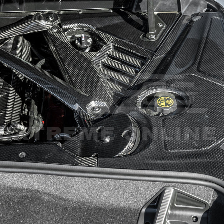 Chevrolet Corvette C8 Coupe Engine Bay Panel &amp; Corner Vent Cover