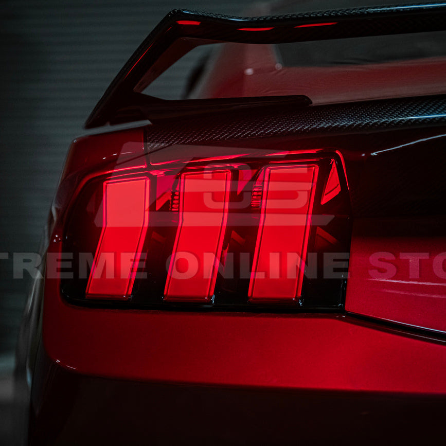 2024-Up Ford Mustang S650 EURO Sequential Signal LED Clear Rear Taillights