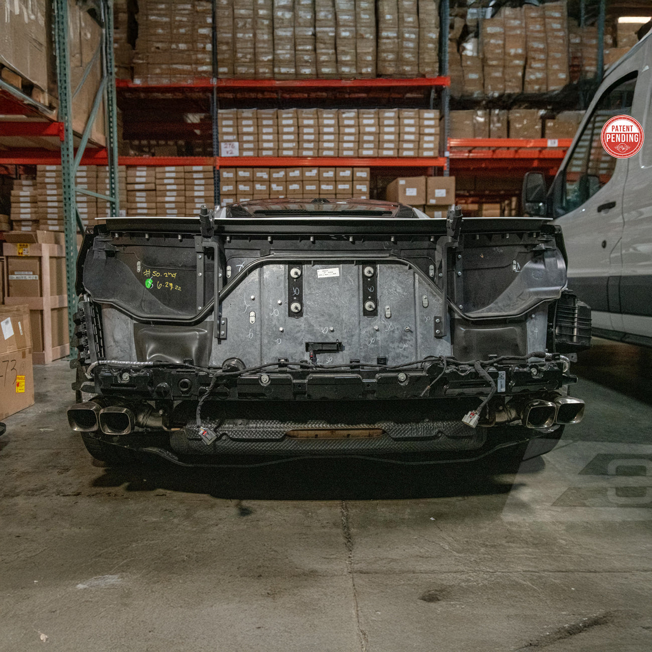 Chevrolet Corvette C8 Z06 Rear High Wing