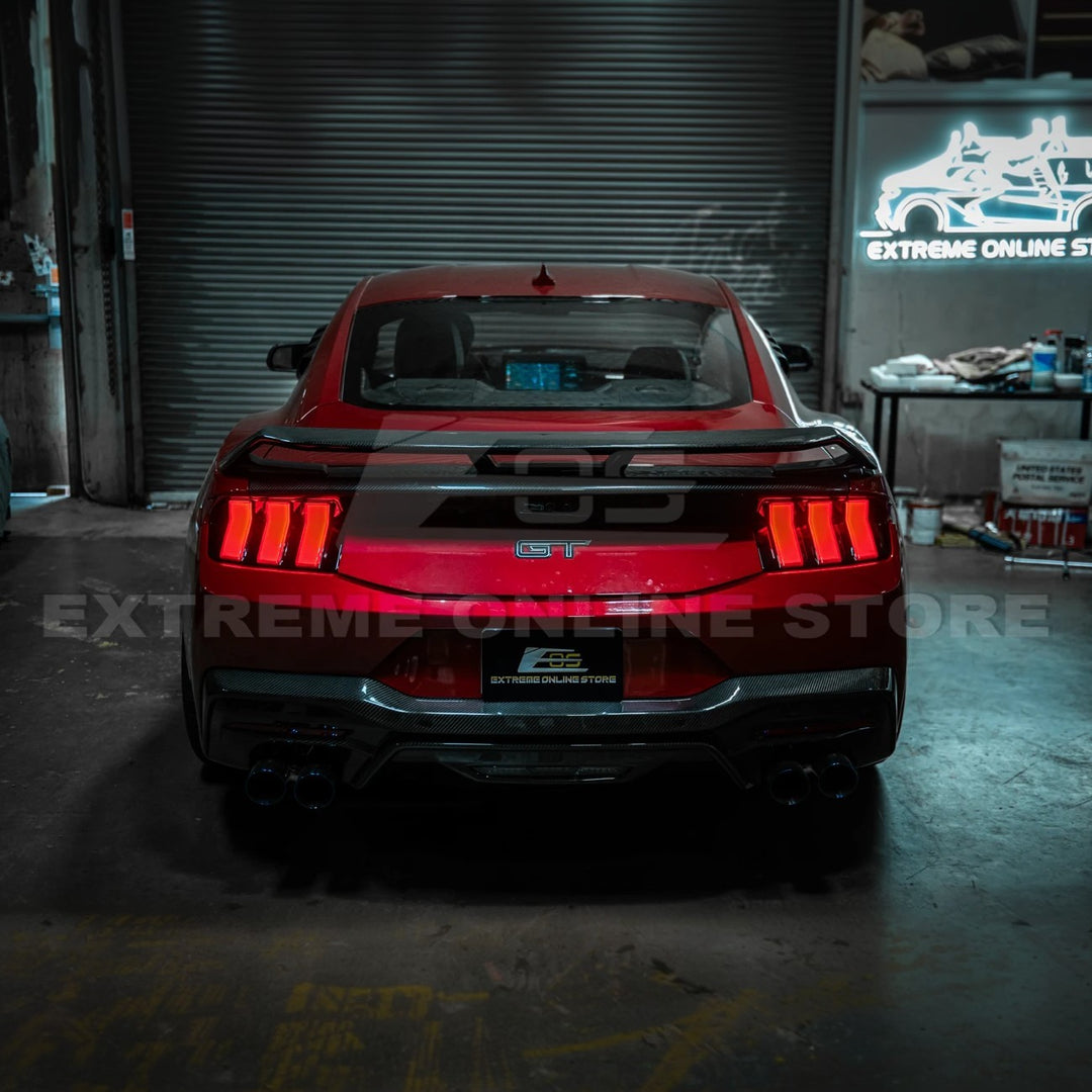 2024-Up Ford Mustang S650 EURO Sequential Signal LED Clear Rear Taillights