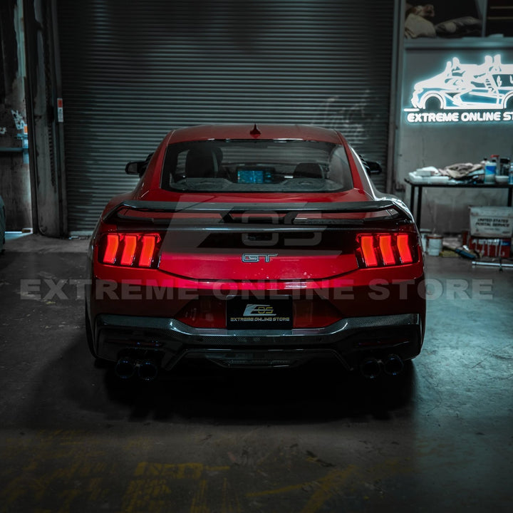 2024-Up Ford Mustang S650 EURO Sequential Signal LED Clear Rear Taillights