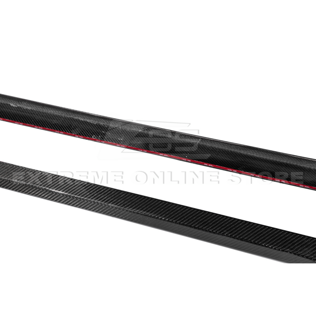 2024-Up Ford Mustang S650 | EOS Performance CARBON FIBER Side Skirts Extension