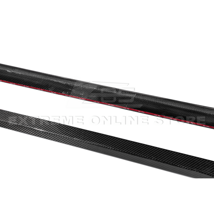 2024-Up Ford Mustang S650 | EOS Performance CARBON FIBER Side Skirts Extension