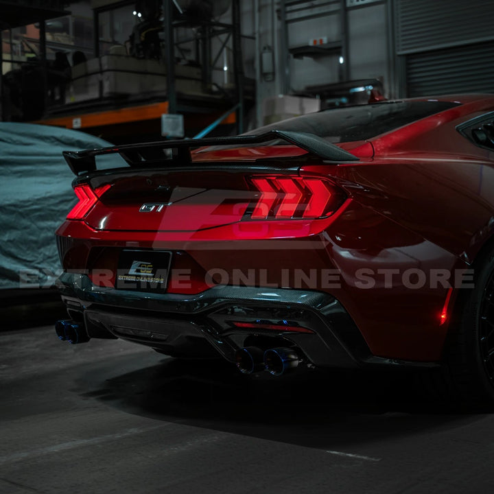 2024-Up Ford Mustang S650 EURO Sequential Signal LED Clear Rear Taillights