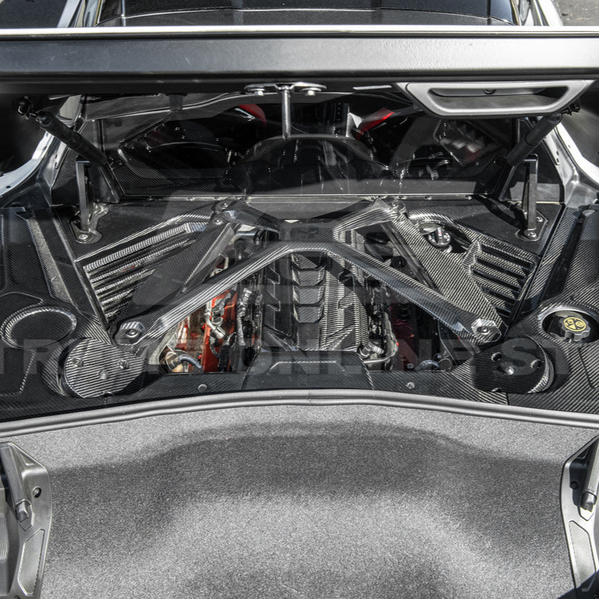 Chevrolet Corvette C8 Coupe Engine Bay Panel &amp; Corner Vent Cover