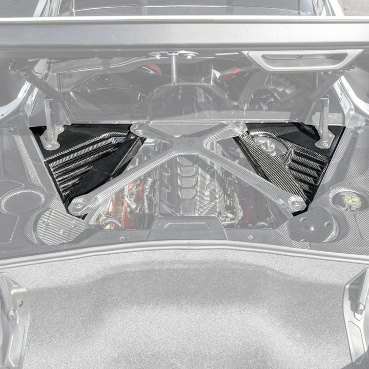 Chevrolet Corvette C8 Coupe Engine Bay Panel &amp; Corner Vent Cover