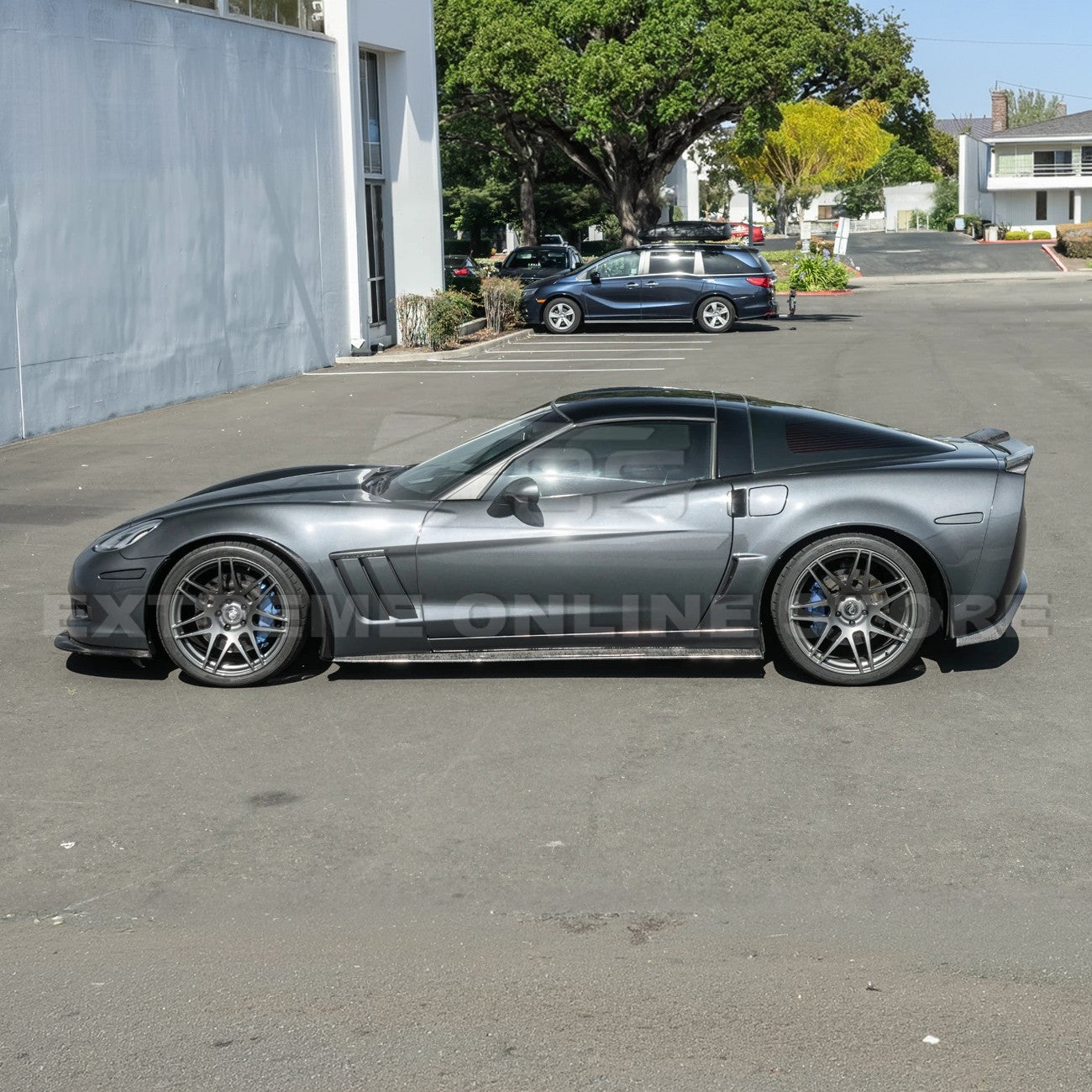 2005-13 Corvette C6 Z06 ZR1 Front Splash Guard Mud Flaps