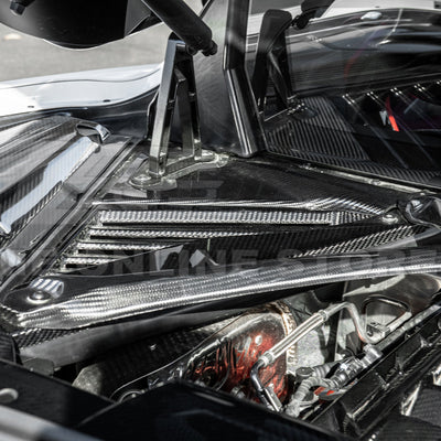 Chevrolet Corvette C8 Coupe Engine Bay Panel & Corner Vent Cover