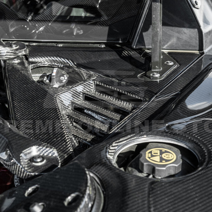 Chevrolet Corvette C8 Coupe Engine Bay Panel &amp; Corner Vent Cover