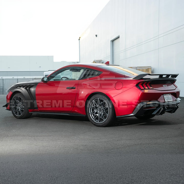 2024-Up Ford Mustang S650 GTD Style Carbon Fiber Front Side Vented Fenders