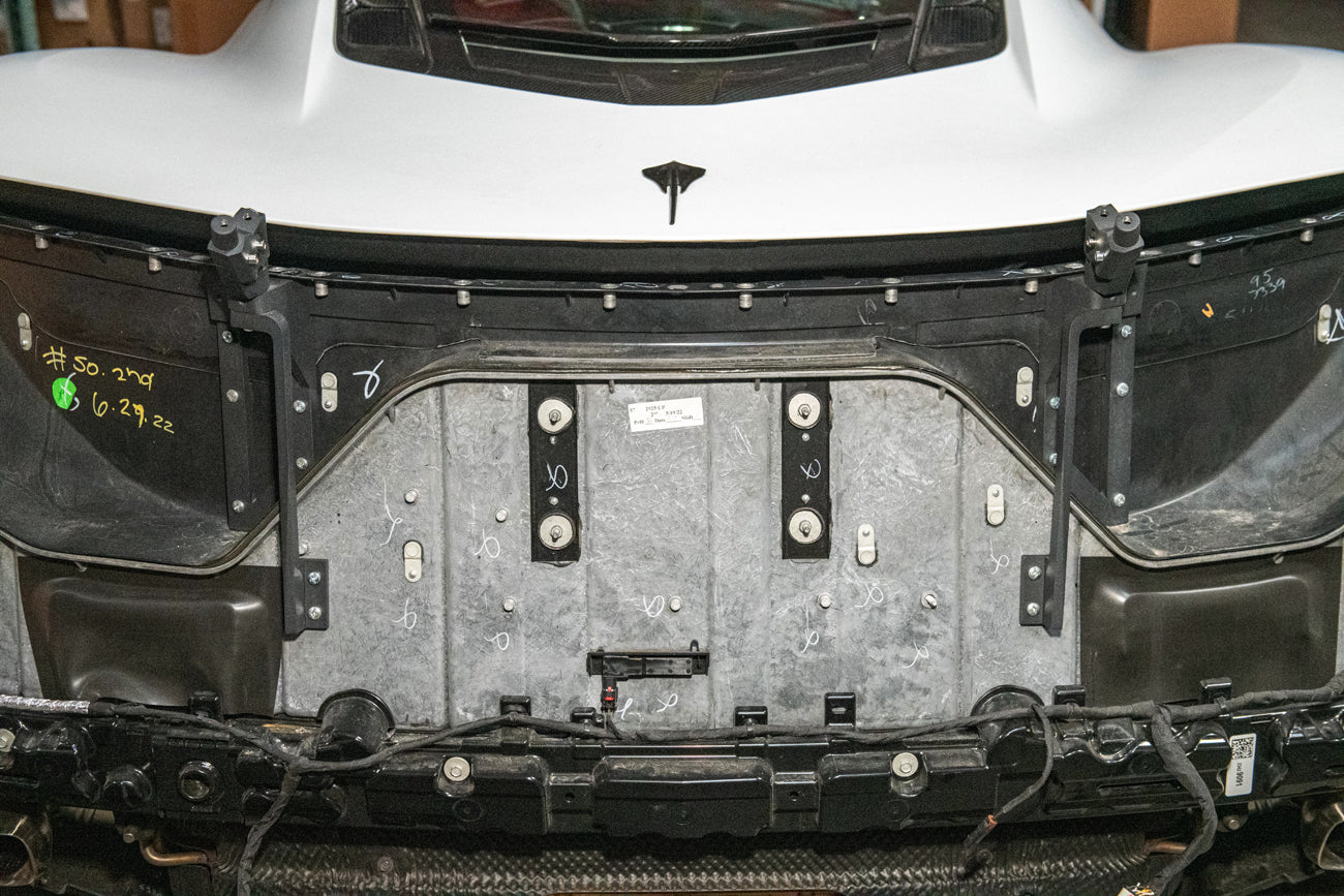 Chevrolet Corvette C8 Z06 Rear High Wing