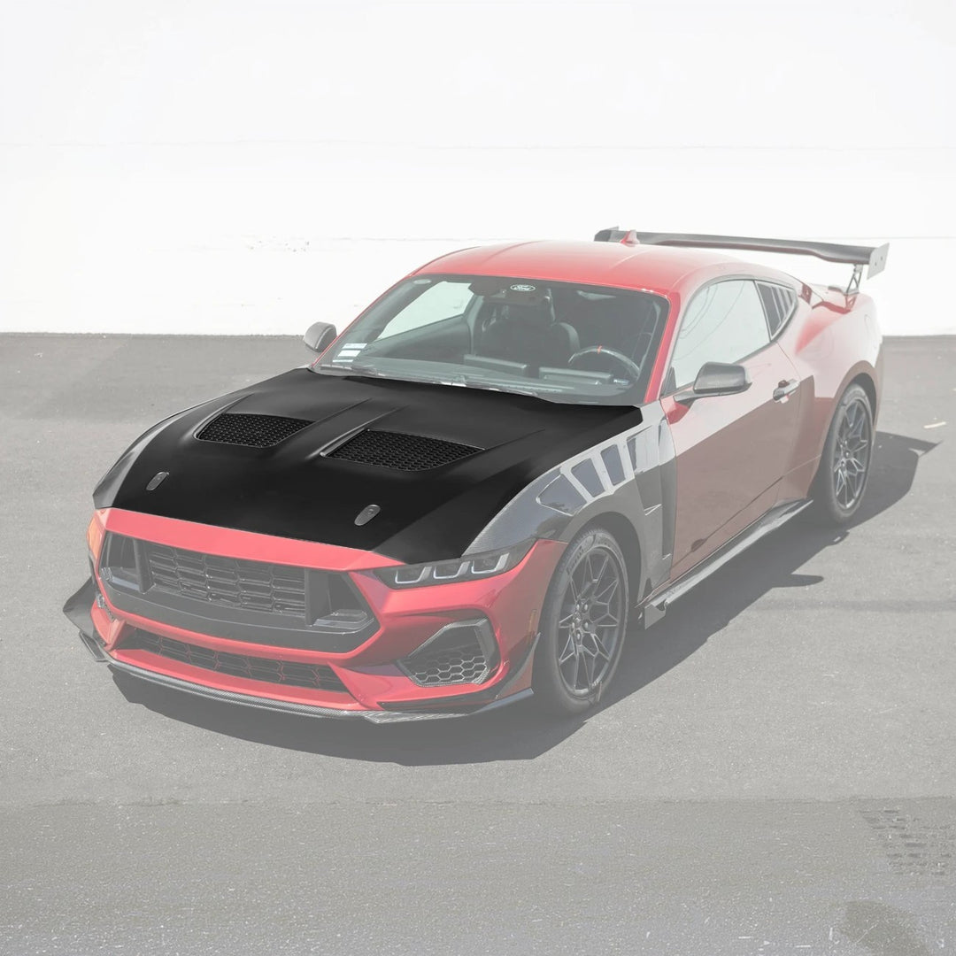 2024+ Ford Mustang GTD Style Front Bumper Hood