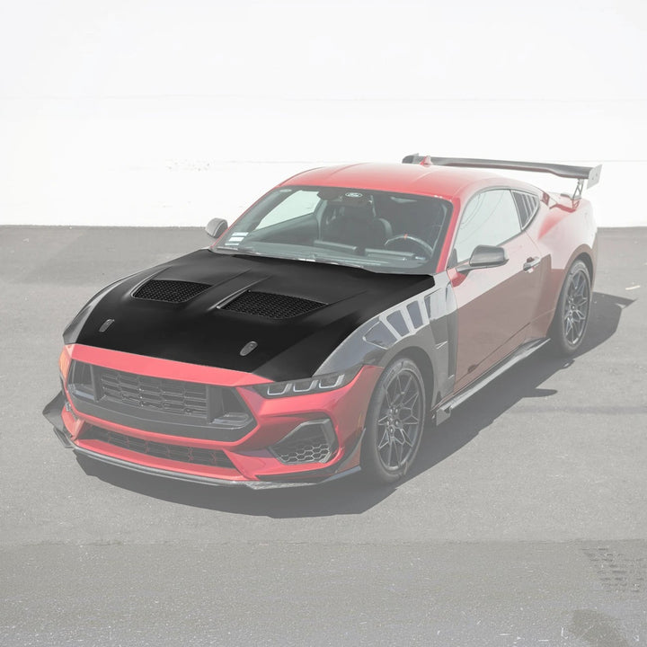 2024+ Ford Mustang GTD Style Front Bumper Hood