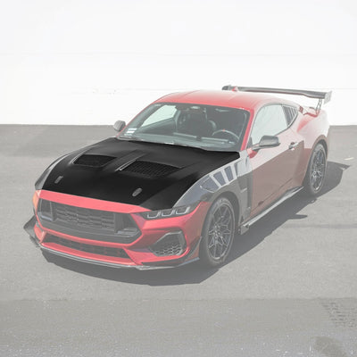 2024+ Ford Mustang GTD Style Front Bumper Hood