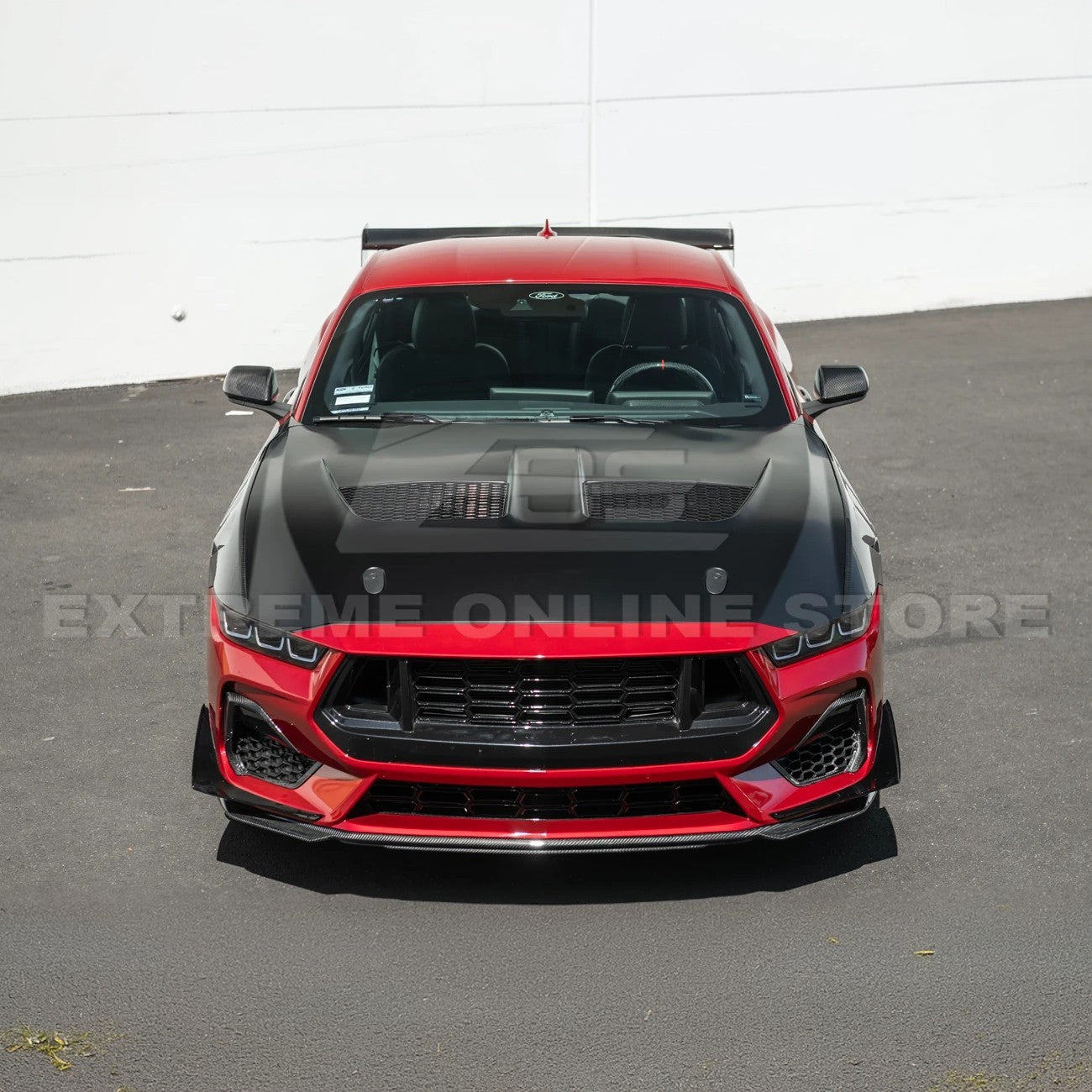2024+ Ford Mustang GTD Style Front Bumper Hood