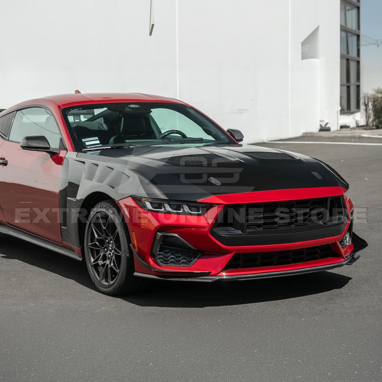 2024+ Ford Mustang GTD Style Front Bumper Hood