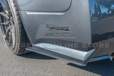 2009-15 Cadillac CTS-V Sedan Carbon Fiber Rear Apron Valance Lip