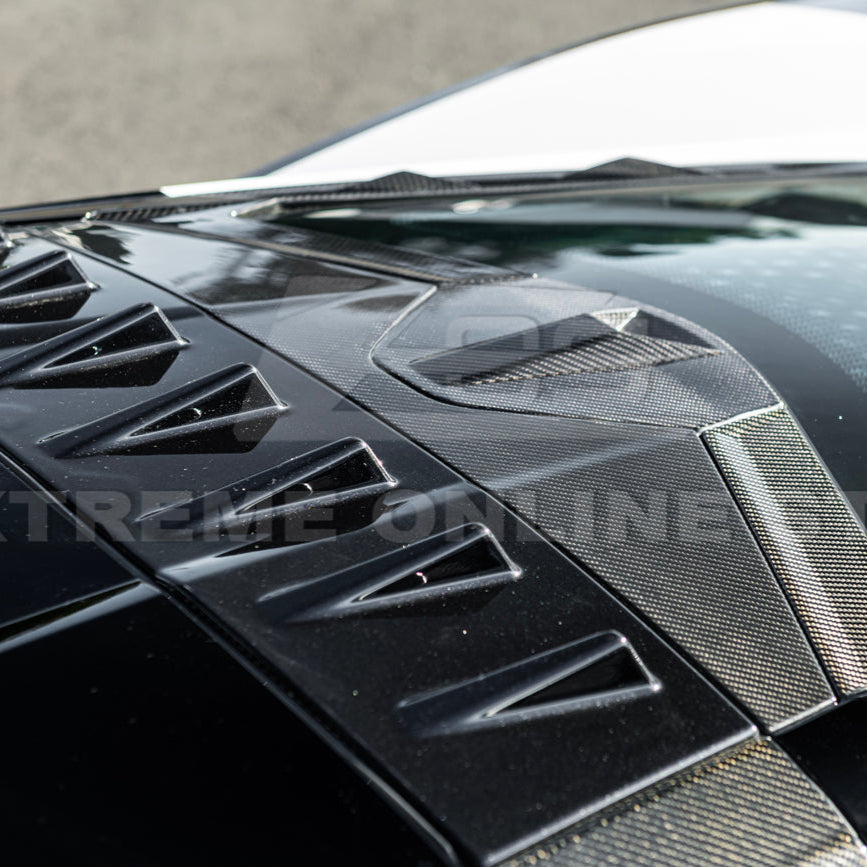 2020-Up Corvette C8 Windshield Upper Molding Trim