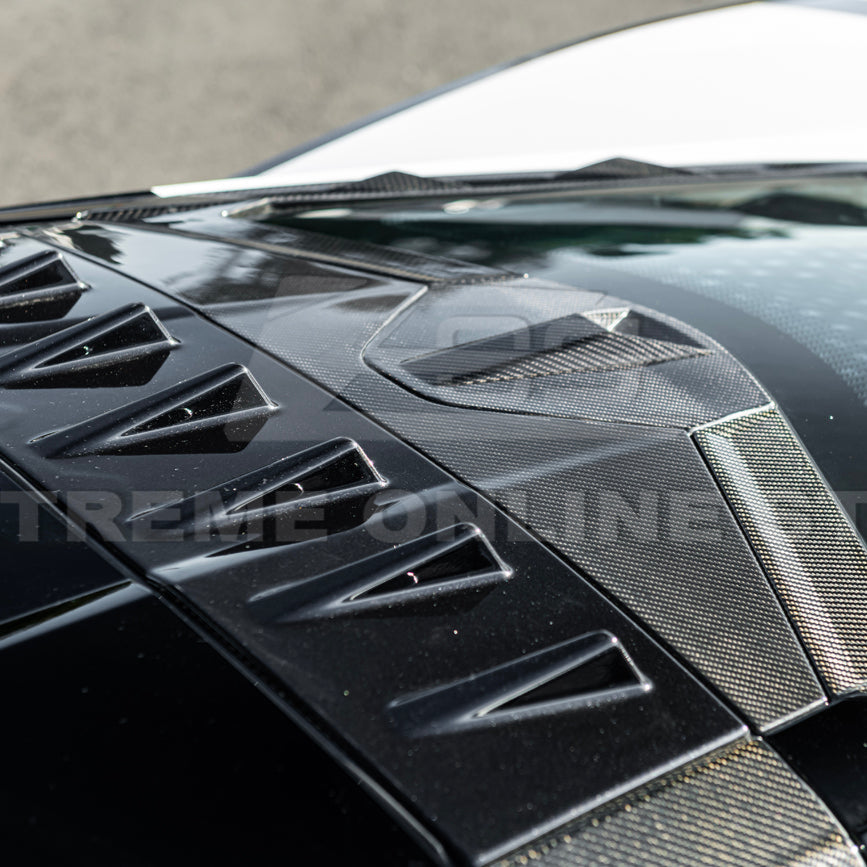 2020-Up Corvette C8 Windshield Upper Molding Trim