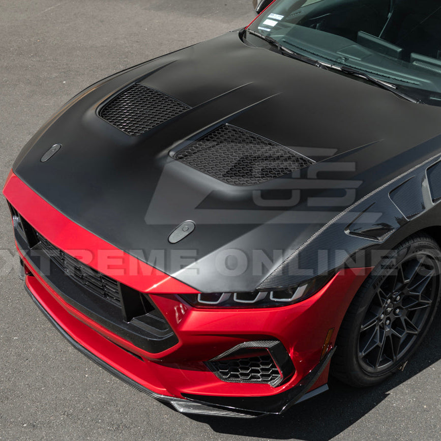 2024+ Ford Mustang GTD Style Front Bumper Hood