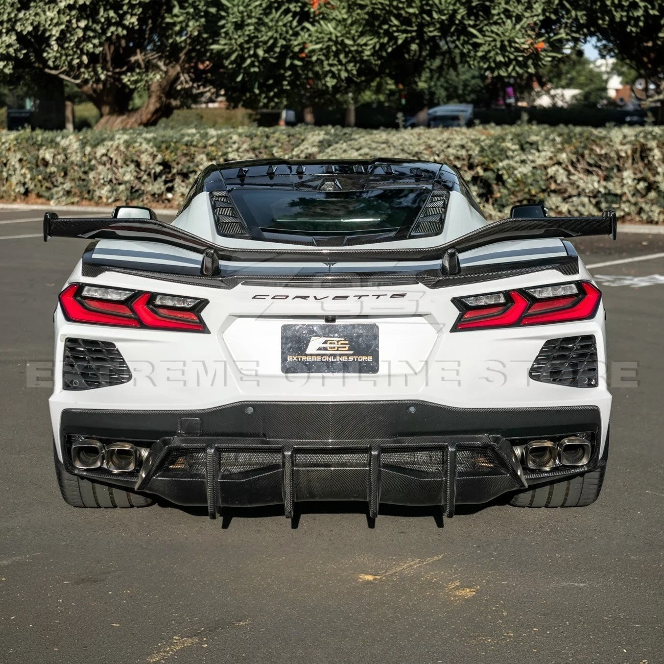 2020-Up Corvette C8 Windshield Upper Molding Trim