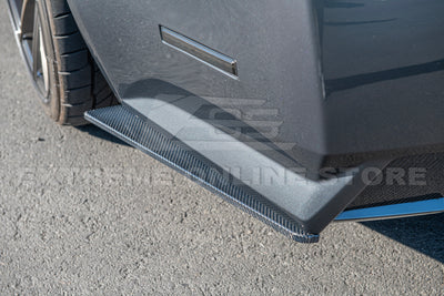 2009-15 Cadillac CTS-V Sedan Carbon Fiber Rear Apron Valance Lip