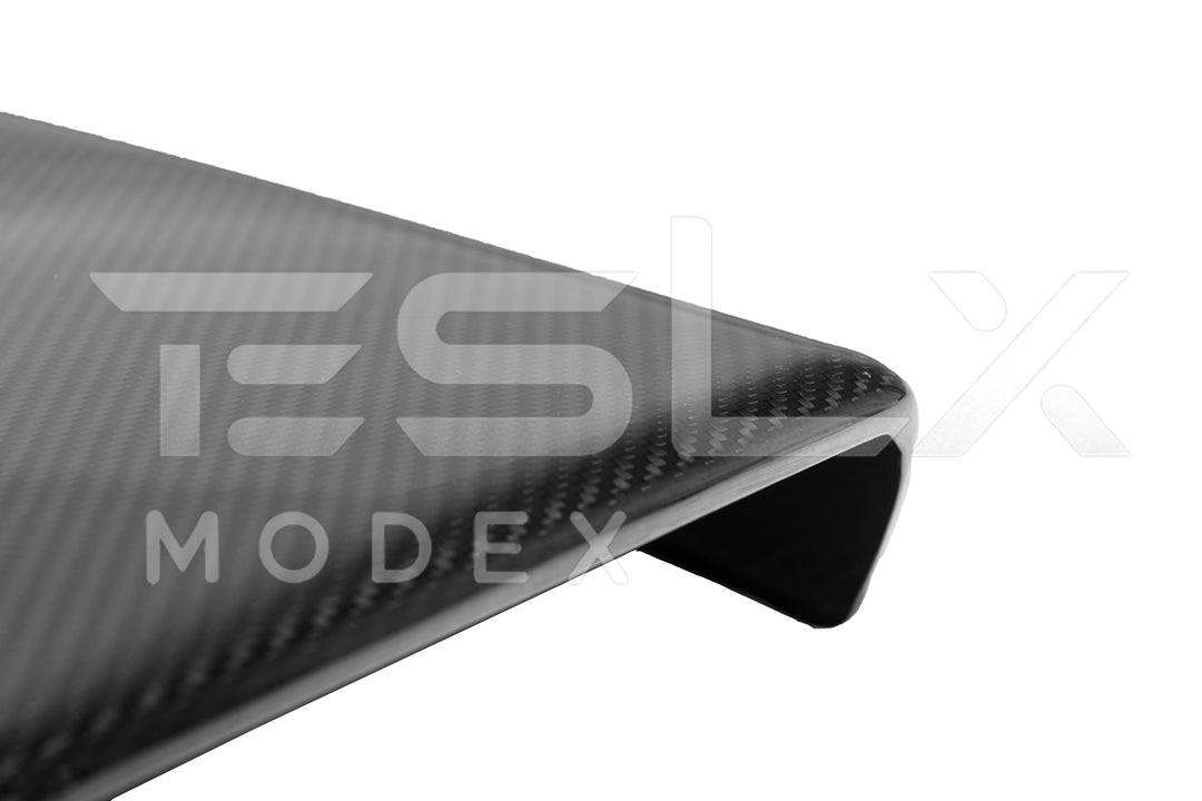 2020-Up Tesla Model 3 &amp; Y Carbon Fiber Interior Center Armrest Cover