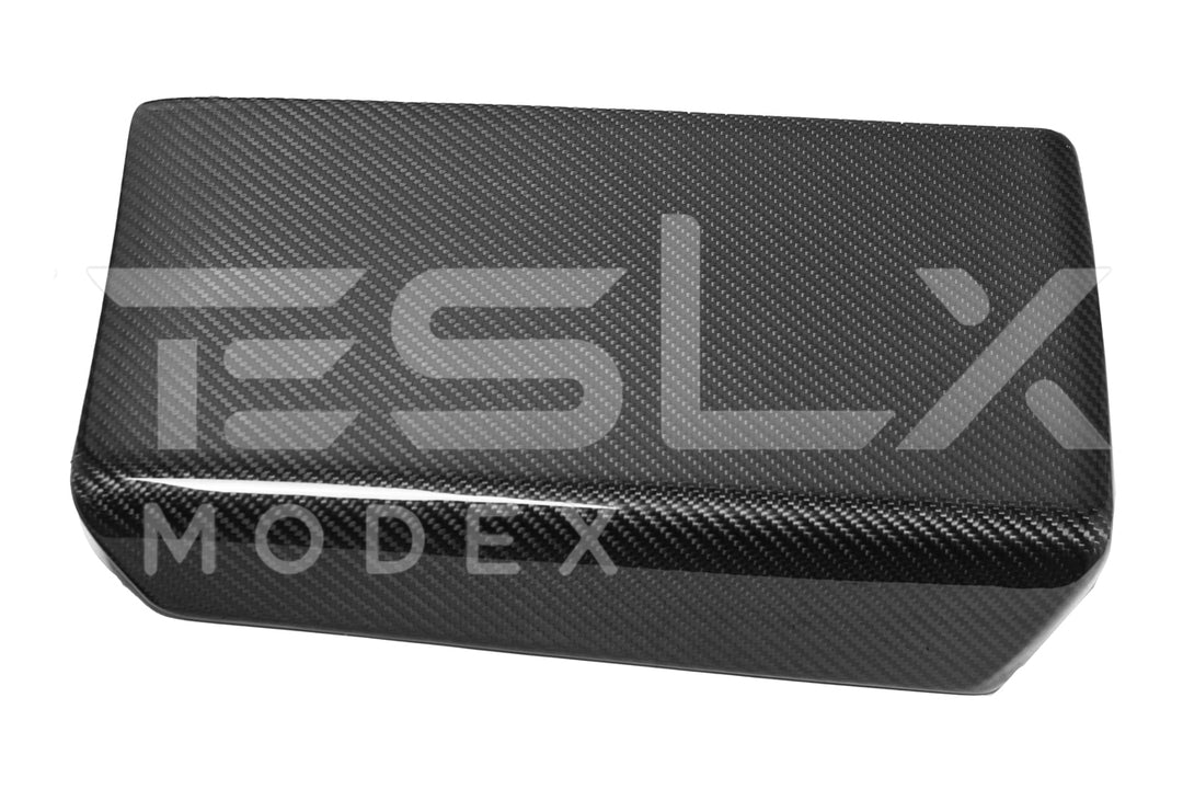 2020-Up Tesla Model 3 &amp; Y Carbon Fiber Interior Center Armrest Cover