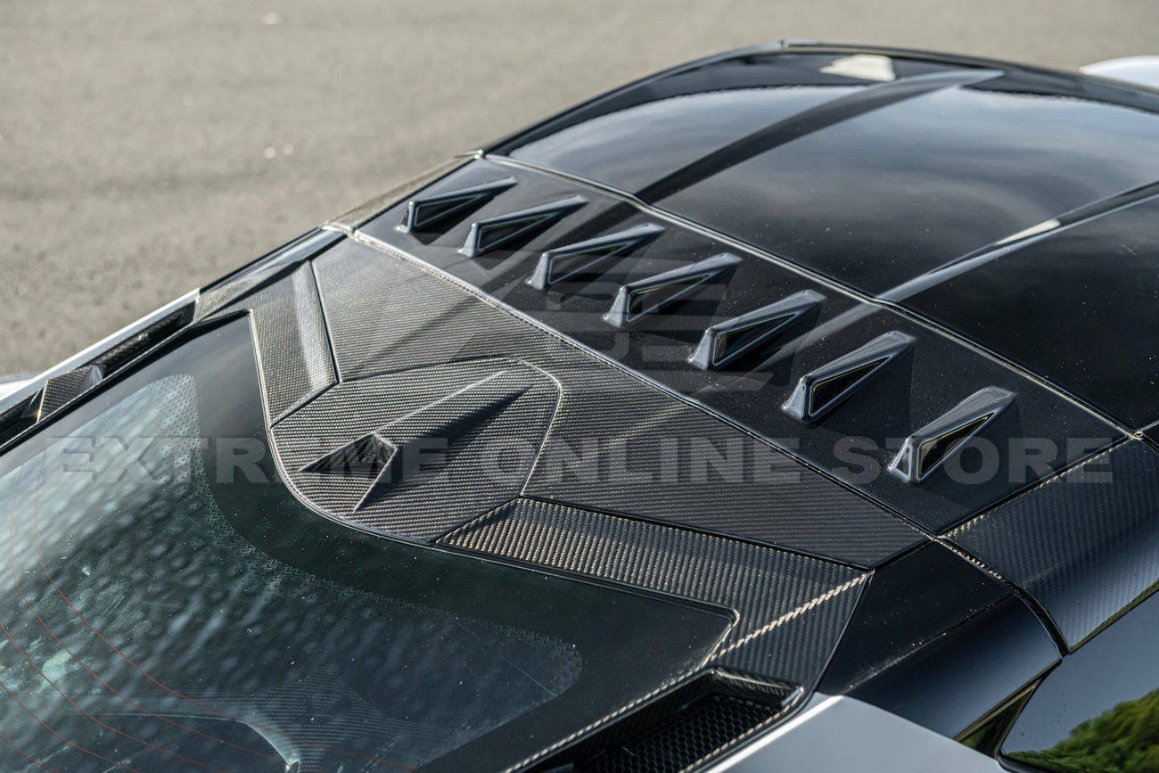 2020-Up Corvette C8 Windshield Upper Molding Trim