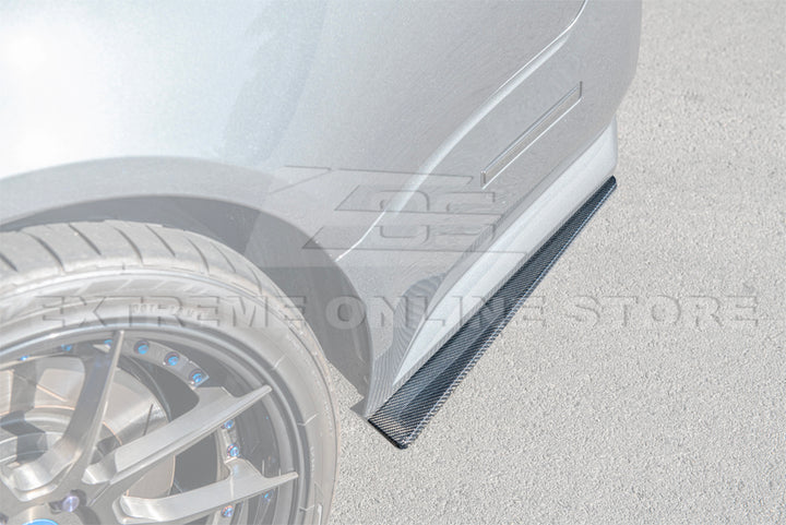 2009-15 Cadillac CTS-V Sedan Dry Carbon Fiber Rear Apron Valance Lip